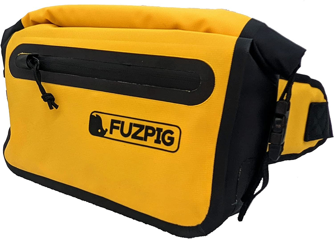 Fuzpig IPX6 Waterproof Waist Bag, Outdoor Bum Bag. Ideal for Running, Hiking and Outdoor Activities