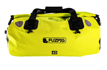 Fuzpig Large roll top Holdall, Outdoor Waterproof Holdall. Waterproof Duffle Bag Built to be Durable.