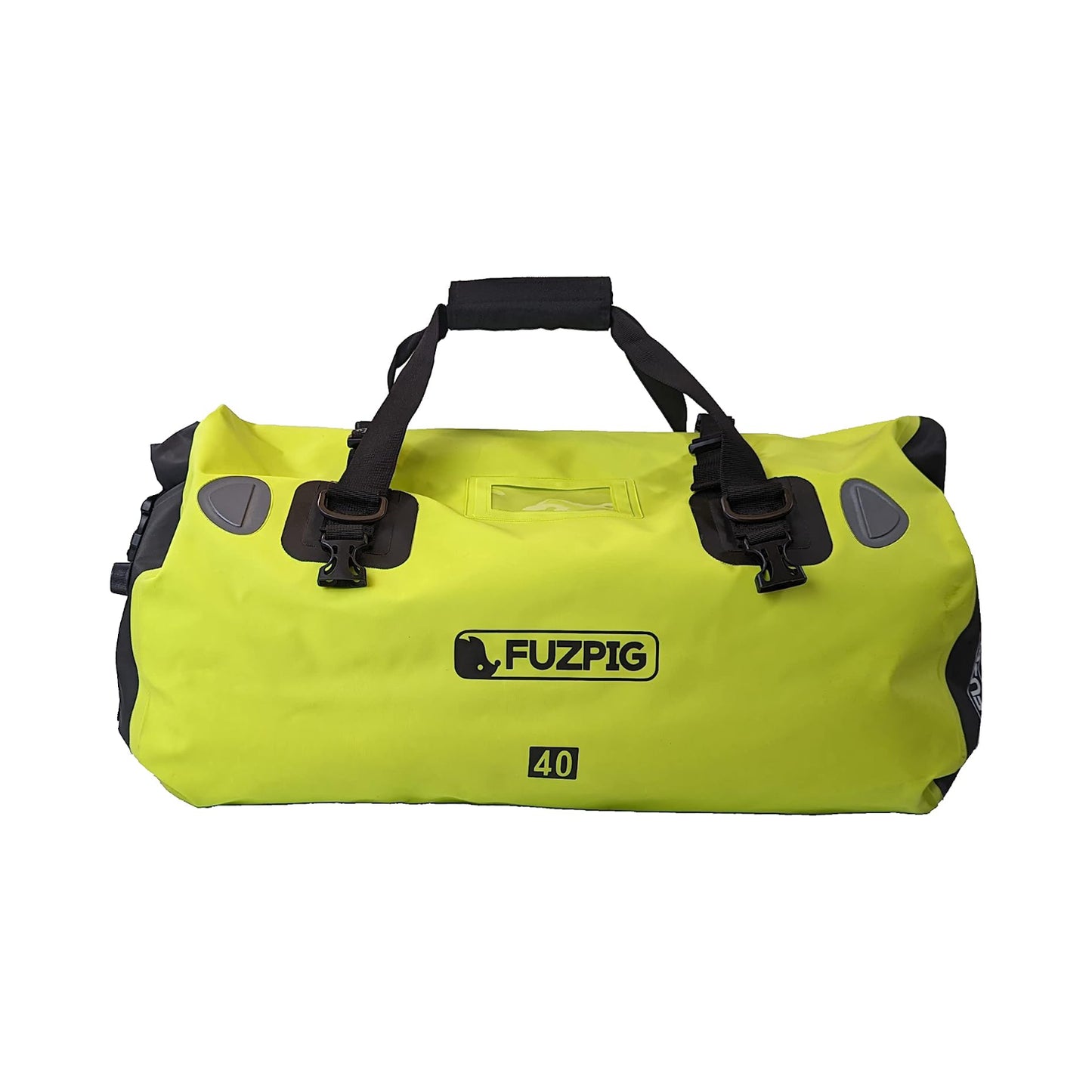 Fuzpig Large roll top Holdall, Outdoor Waterproof Holdall. Waterproof Duffle Bag Built to be Durable.